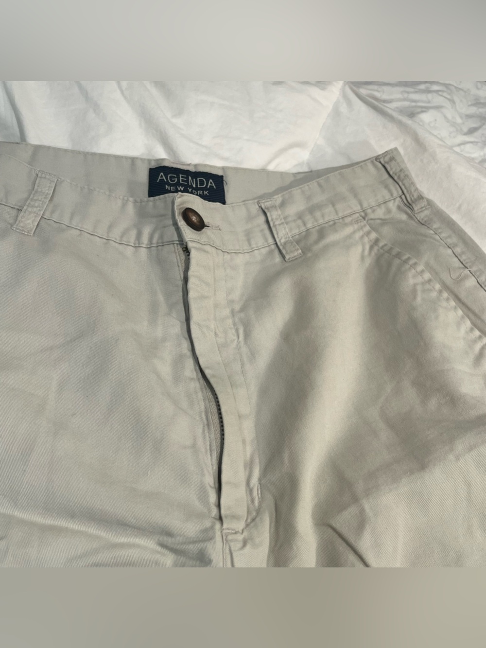 Vintage Agenda Cotton Shorts
